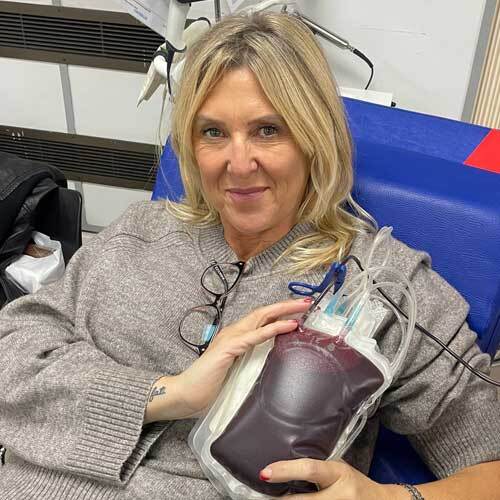 Goodwill pledge to give blood